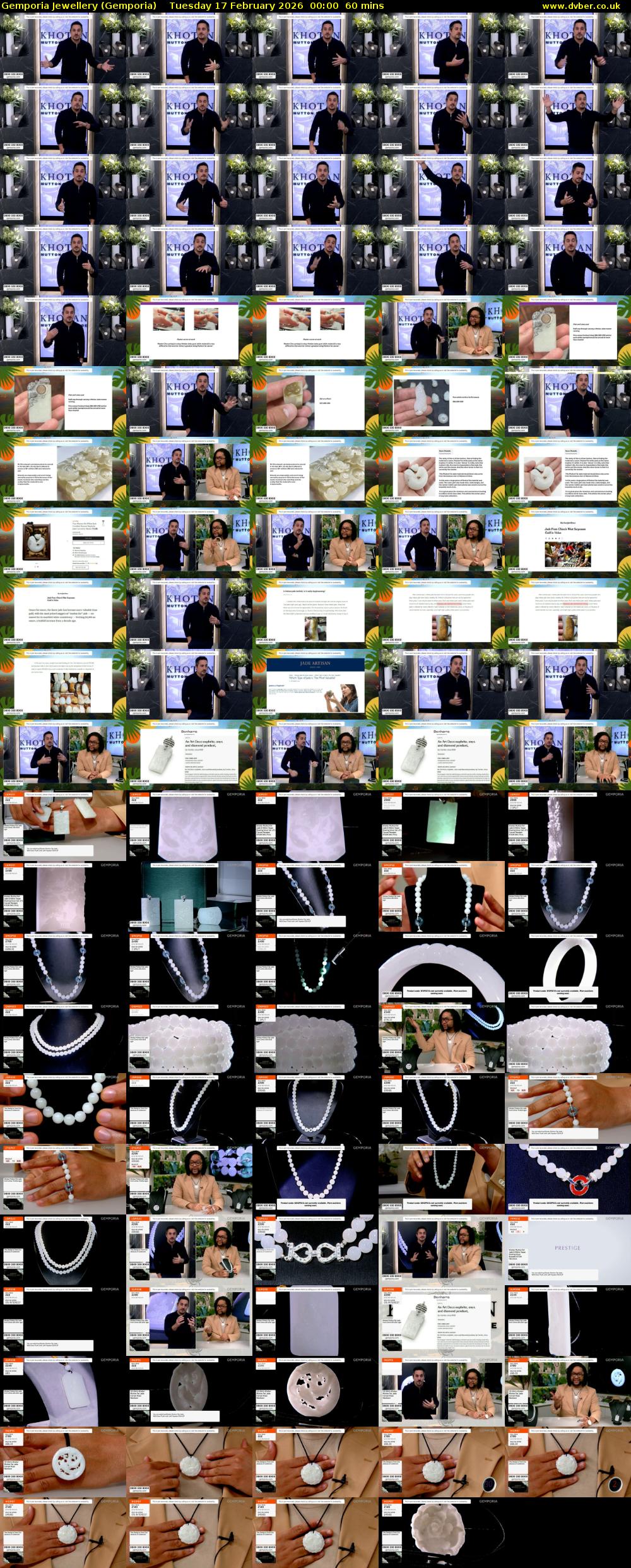 Gemporia Jewellery (Gemporia) Tuesday 17 February 2026 00:00 - 01:00