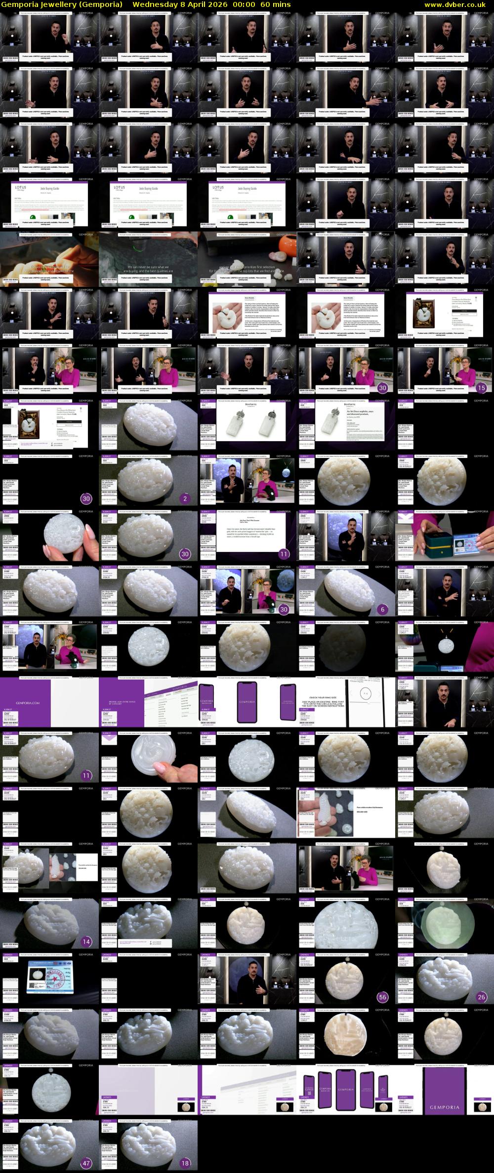 Gemporia Jewellery (Gemporia) Wednesday 8 April 2026 00:00 - 01:00