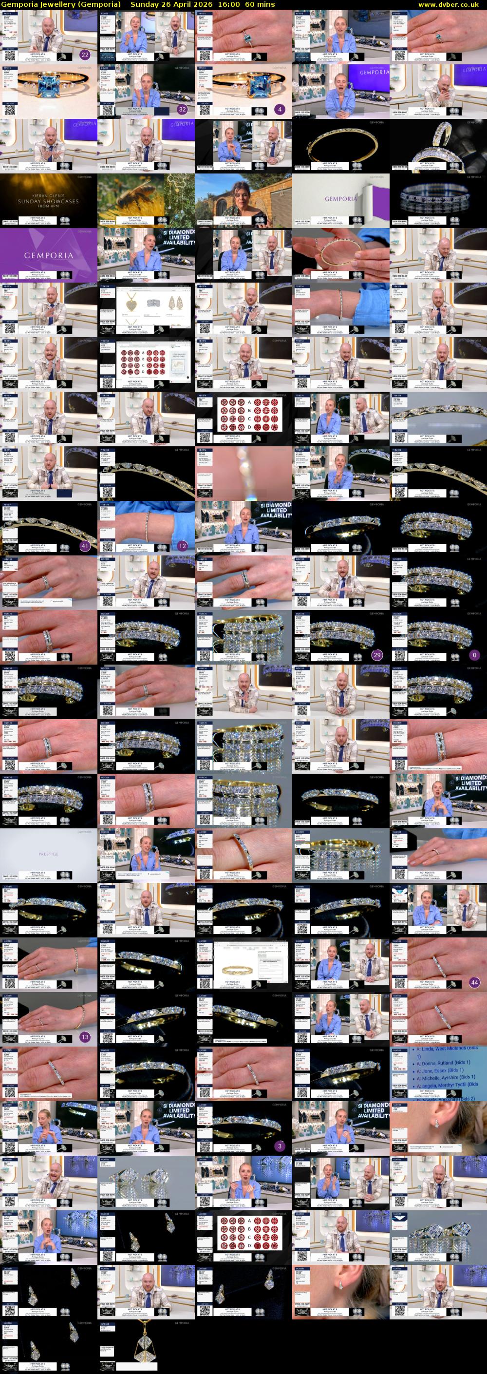Gemporia Jewellery (Gemporia) Sunday 26 April 2026 16:00 - 17:00