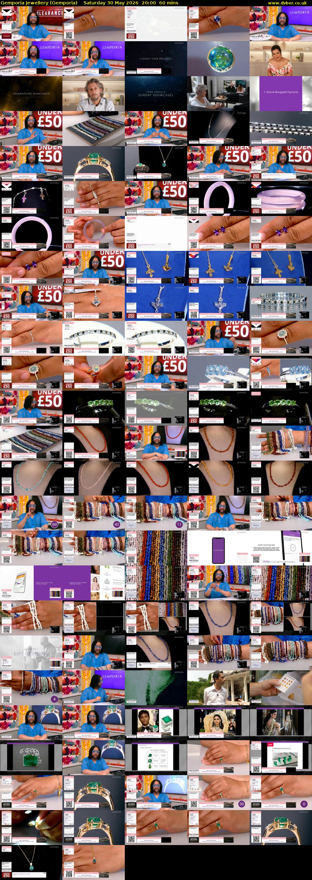 Gemporia Jewellery (Gemporia) Saturday 30 May 2026 20:00 - 21:00