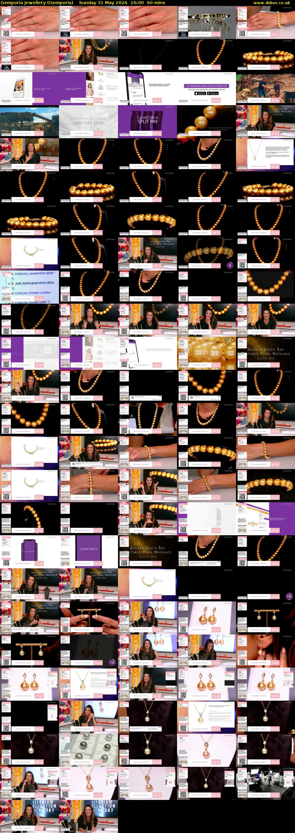 Gemporia Jewellery (Gemporia) Sunday 31 May 2026 16:00 - 17:00