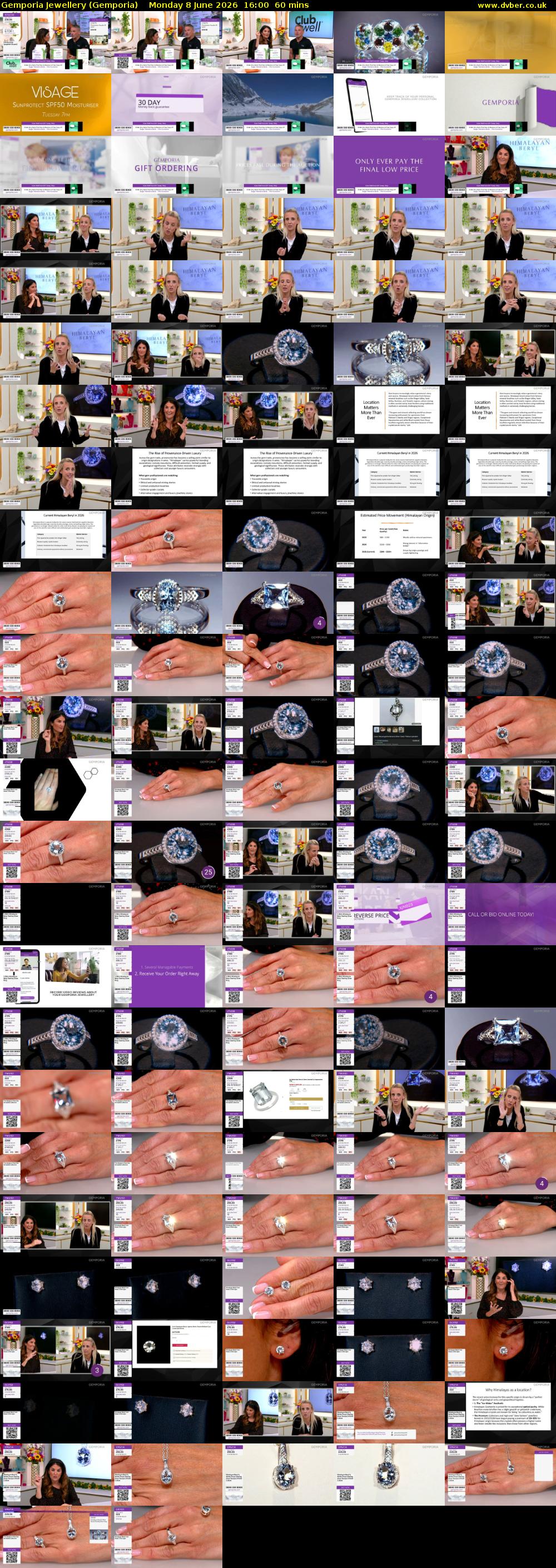 Gemporia Jewellery (Gemporia) Monday 8 June 2026 16:00 - 17:00