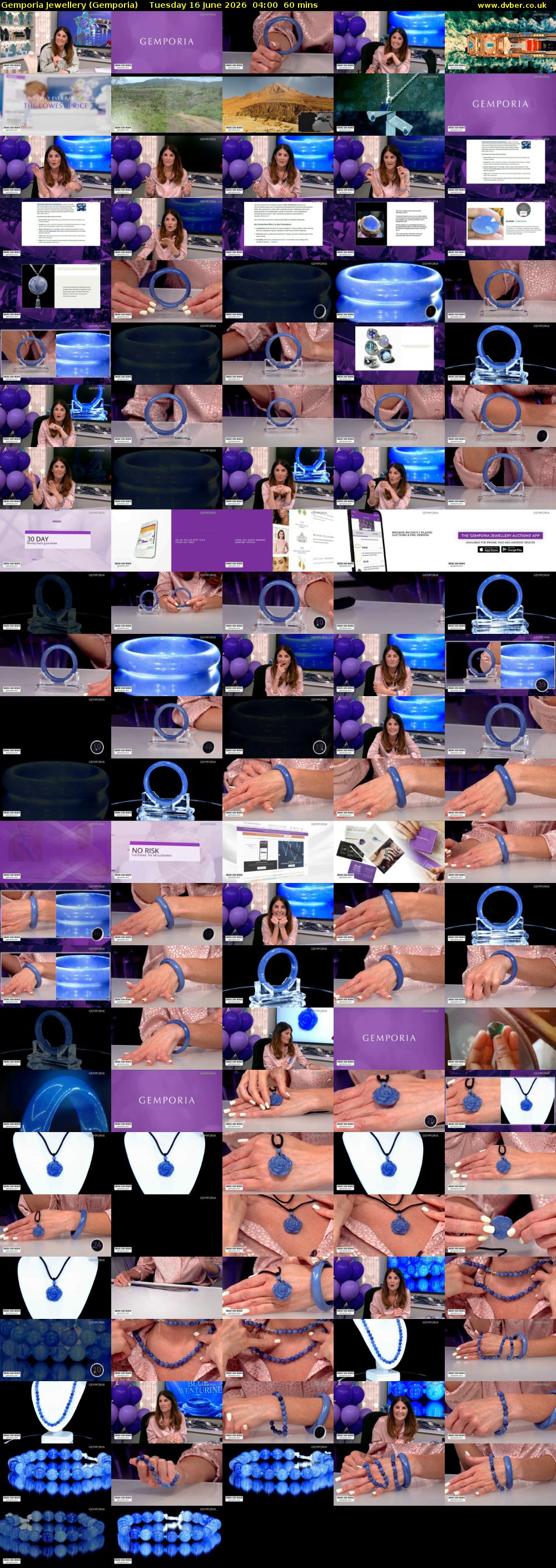 Gemporia Jewellery (Gemporia) Tuesday 16 June 2026 04:00 - 05:00