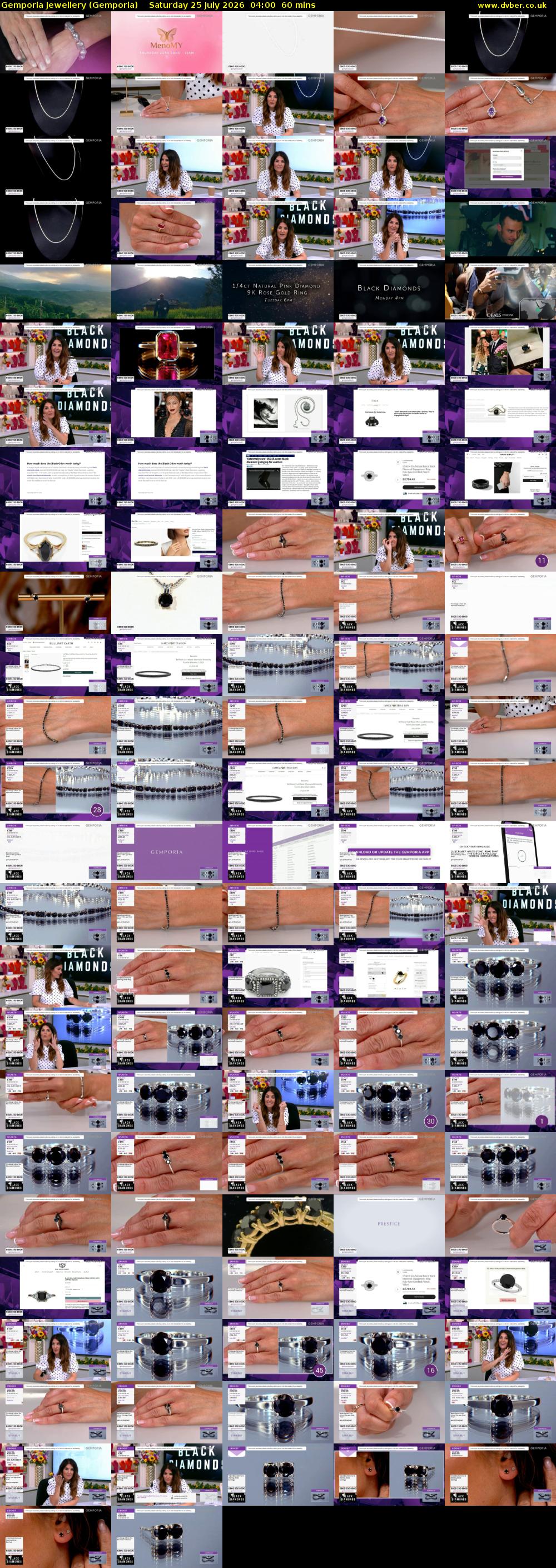 Gemporia Jewellery (Gemporia) Saturday 25 July 2026 04:00 - 05:00