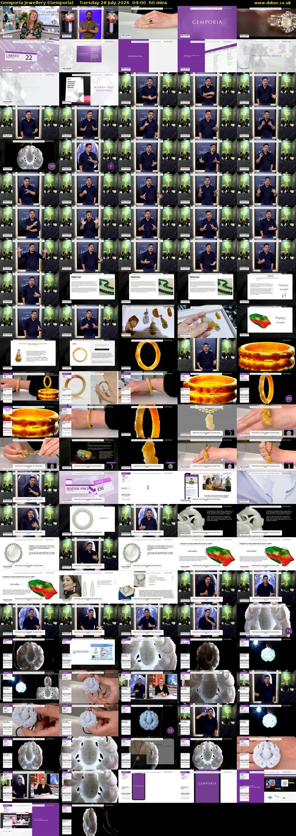 Gemporia Jewellery (Gemporia) Tuesday 28 July 2026 04:00 - 05:00
