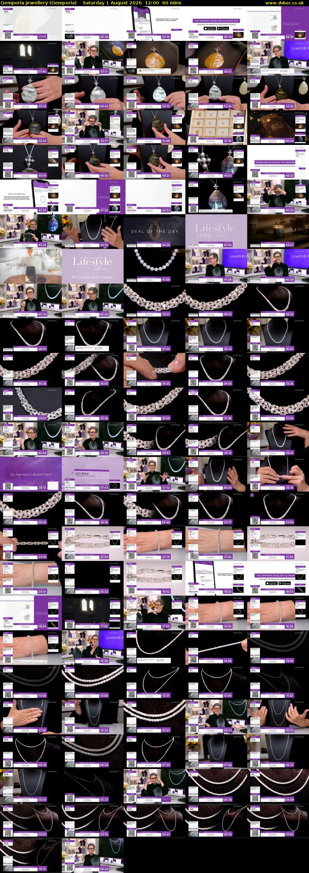 Gemporia Jewellery (Gemporia) Saturday 1 August 2026 12:00 - 13:00