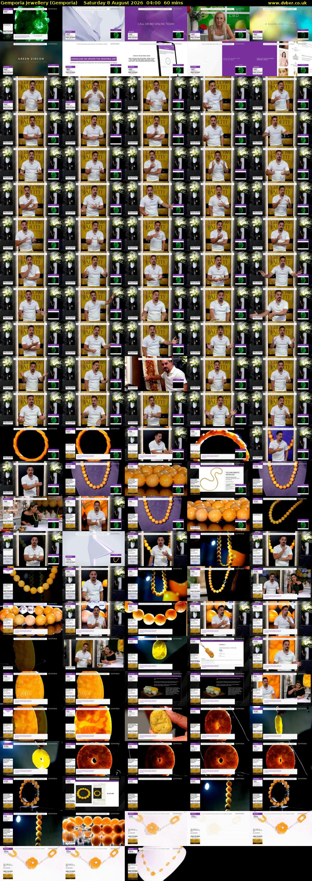 Gemporia Jewellery (Gemporia) Saturday 8 August 2026 04:00 - 05:00
