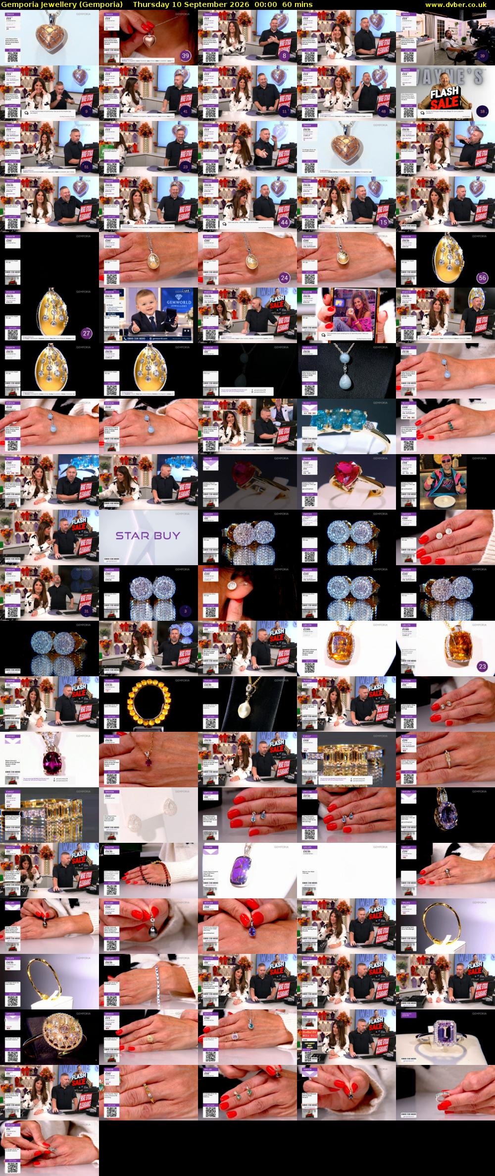 Gemporia Jewellery (Gemporia) Thursday 10 September 2026 00:00 - 01:00
