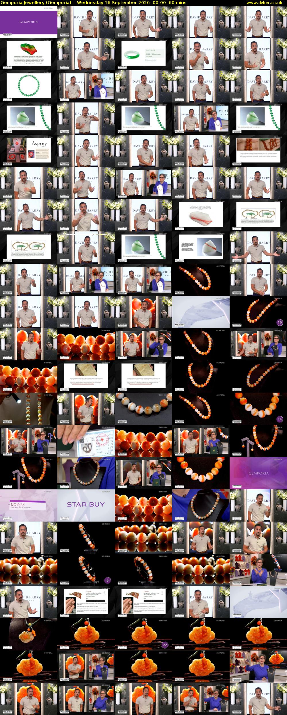 Gemporia Jewellery (Gemporia) Wednesday 16 September 2026 00:00 - 01:00