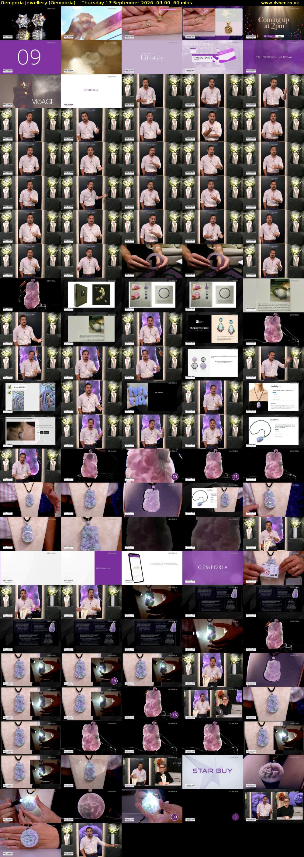 Gemporia Jewellery (Gemporia) Thursday 17 September 2026 04:00 - 05:00