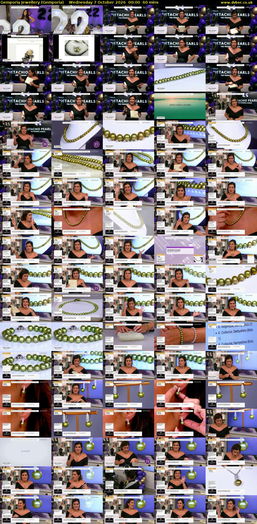 Gemporia Jewellery (Gemporia) Wednesday 7 October 2026 00:00 - 01:00