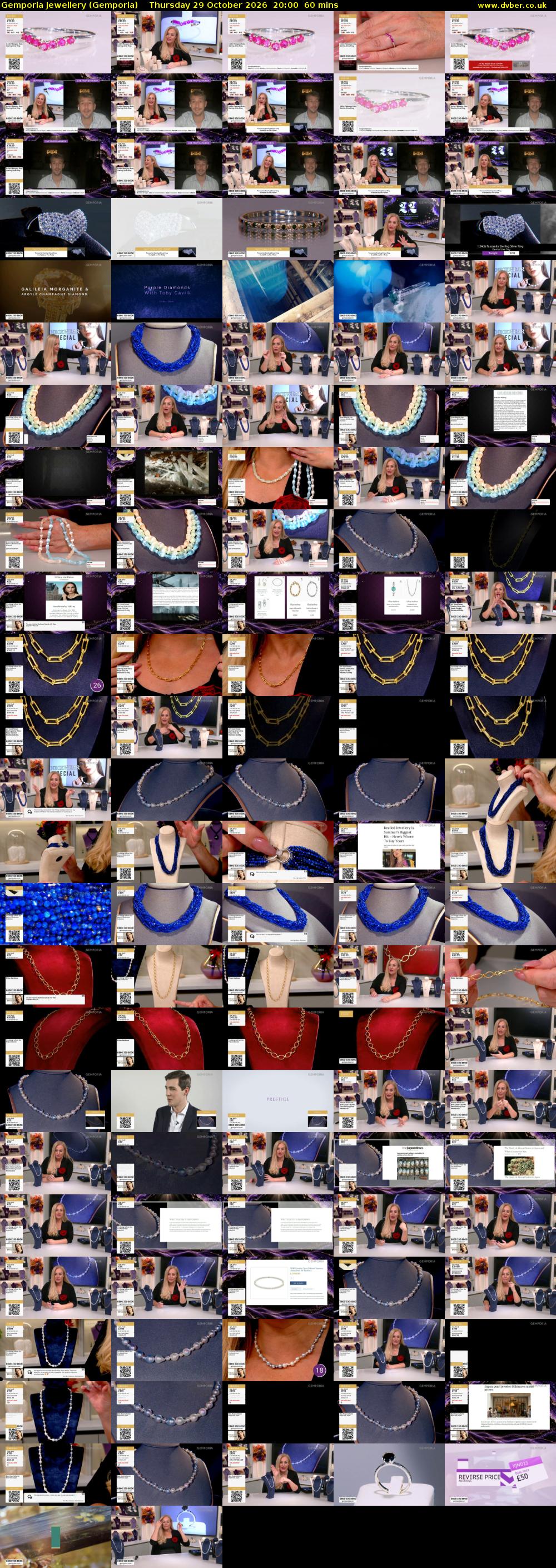 Gemporia Jewellery (Gemporia) Thursday 29 October 2026 20:00 - 21:00