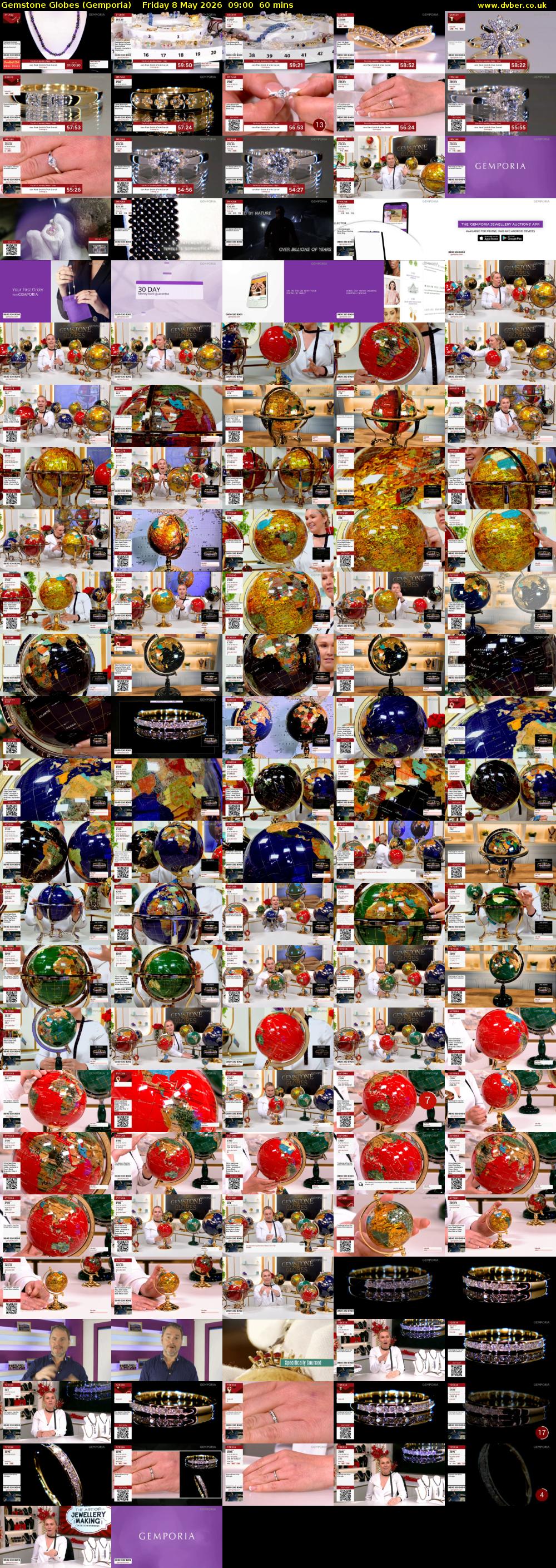 Gemstone Globes (Gemporia) Friday 8 May 2026 09:00 - 10:00