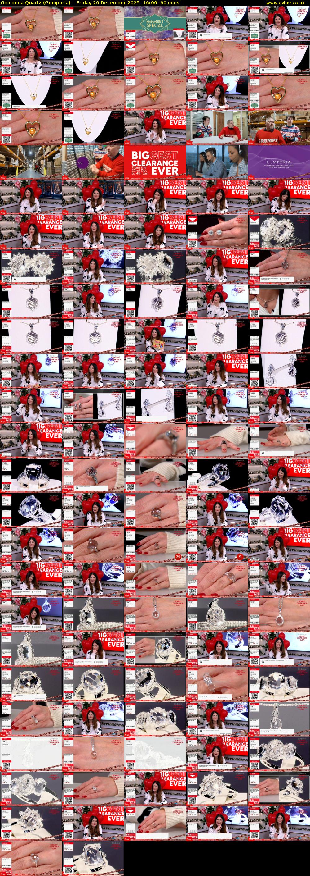 Golconda Quartz (Gemporia) Friday 26 December 2025 16:00 - 17:00