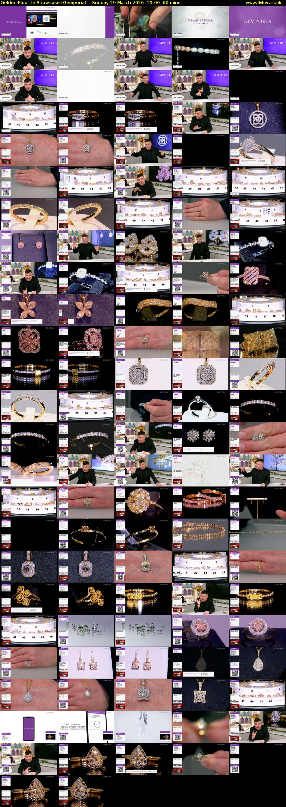 Golden Fluorite Showcase (Gemporia) Sunday 29 March 2026 19:00 - 20:00