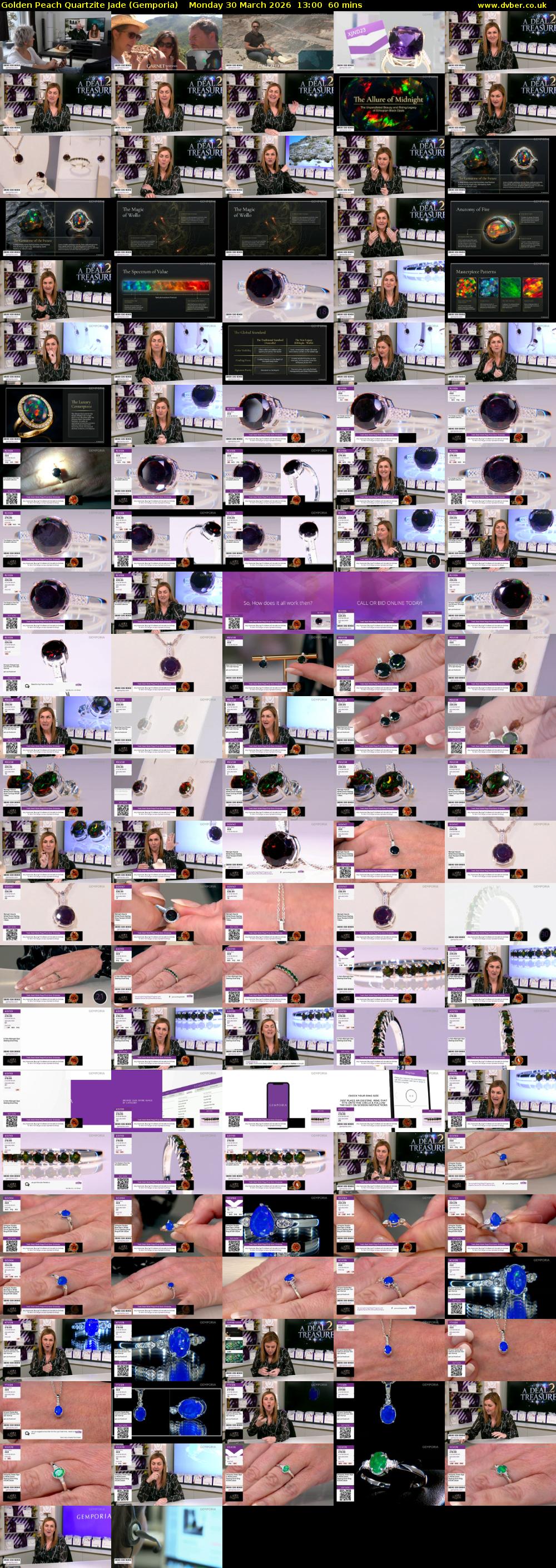 Golden Peach Quartzite Jade (Gemporia) Monday 30 March 2026 13:00 - 14:00