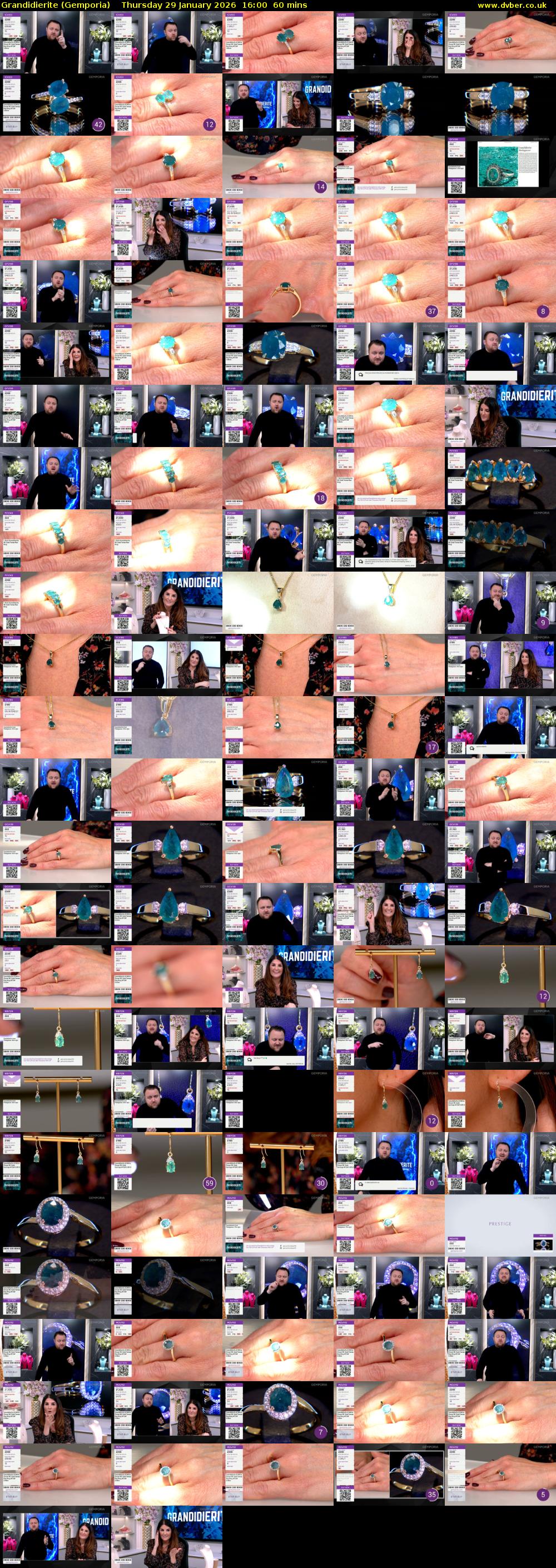 Grandidierite (Gemporia) Thursday 29 January 2026 16:00 - 17:00