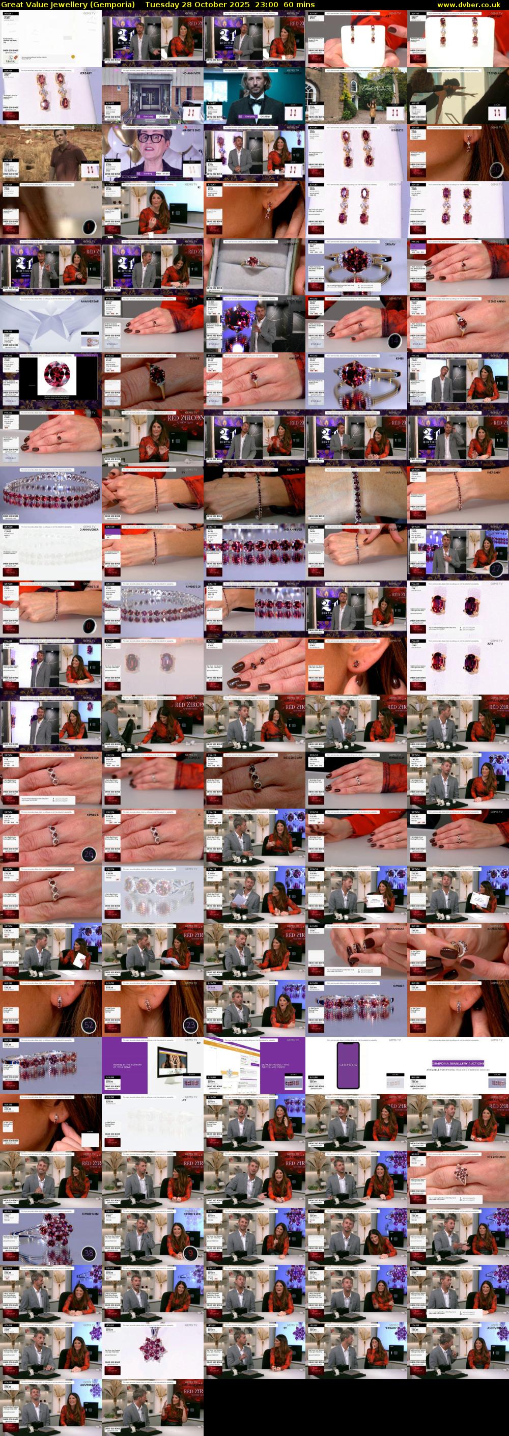 Great Value Jewellery (Gemporia) Tuesday 28 October 2025 23:00 - 00:00