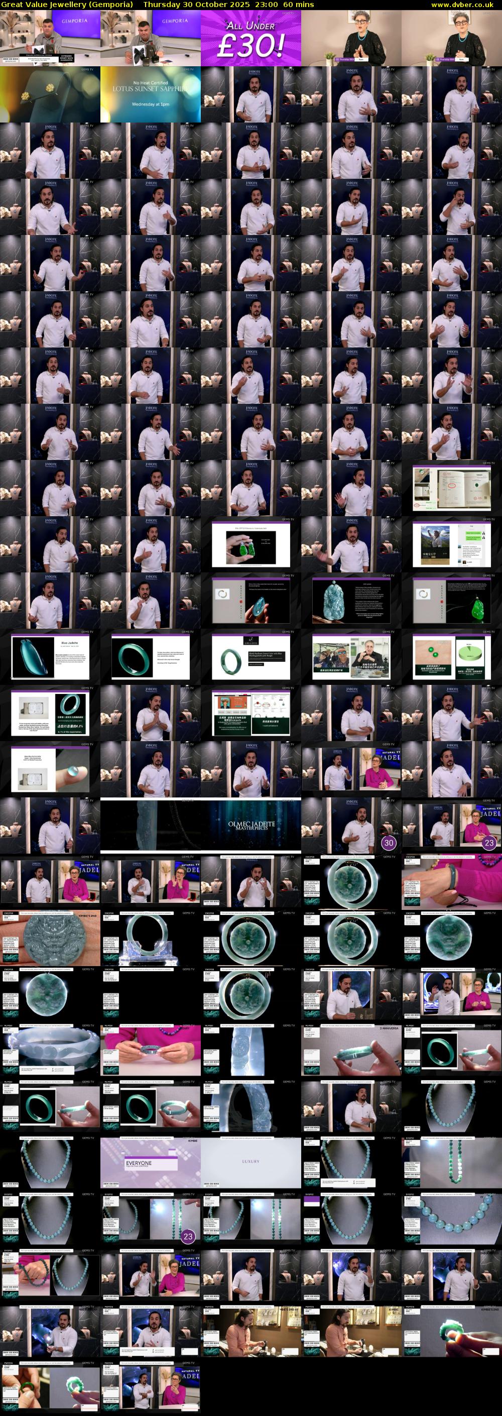 Great Value Jewellery (Gemporia) Thursday 30 October 2025 23:00 - 00:00