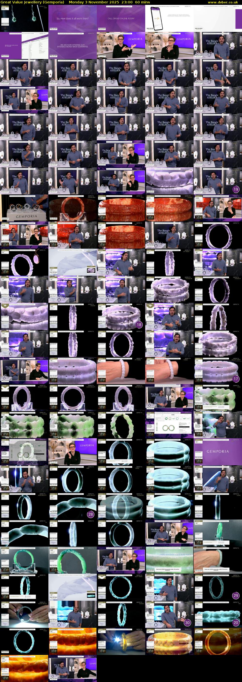 Great Value Jewellery (Gemporia) Monday 3 November 2025 23:00 - 00:00