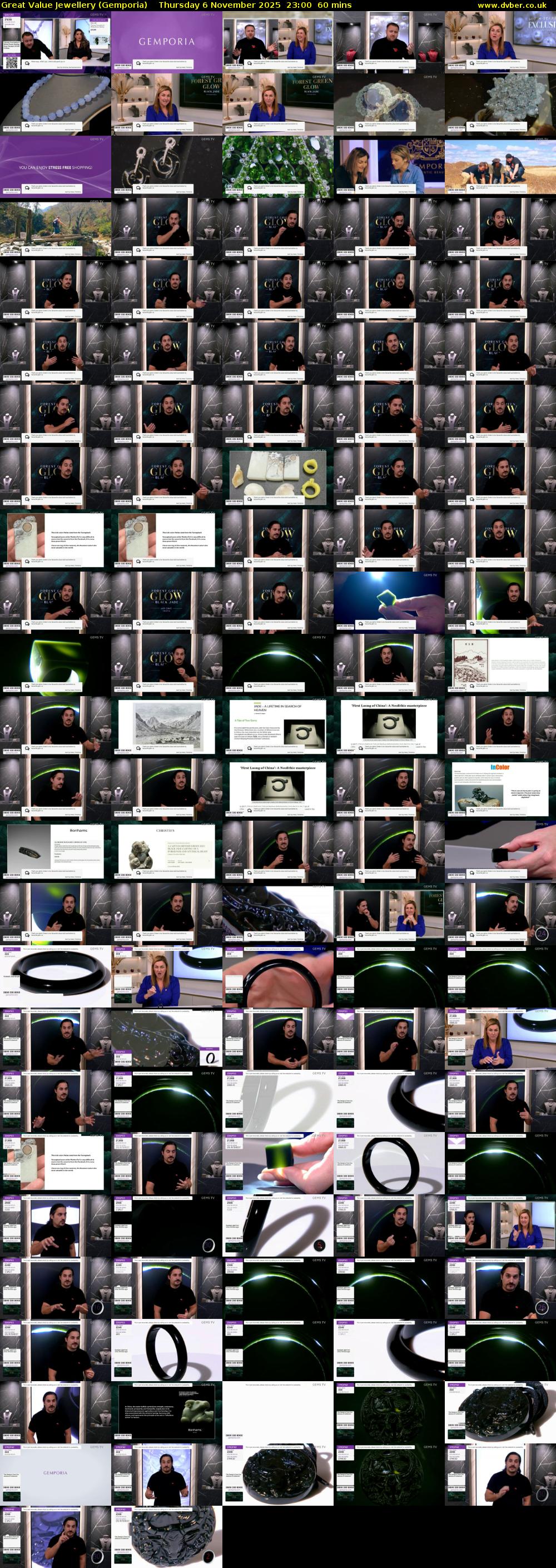 Great Value Jewellery (Gemporia) Thursday 6 November 2025 23:00 - 00:00