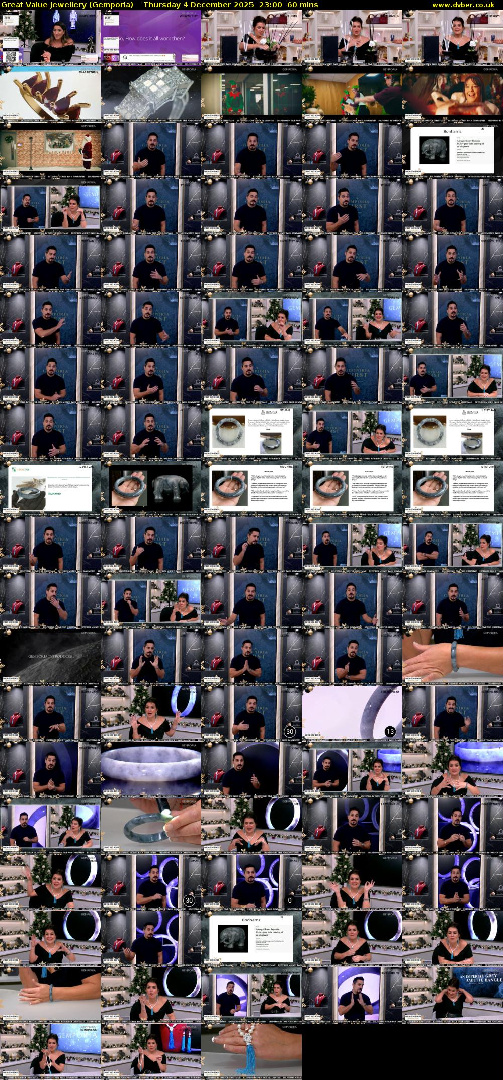 Great Value Jewellery (Gemporia) Thursday 4 December 2025 23:00 - 00:00
