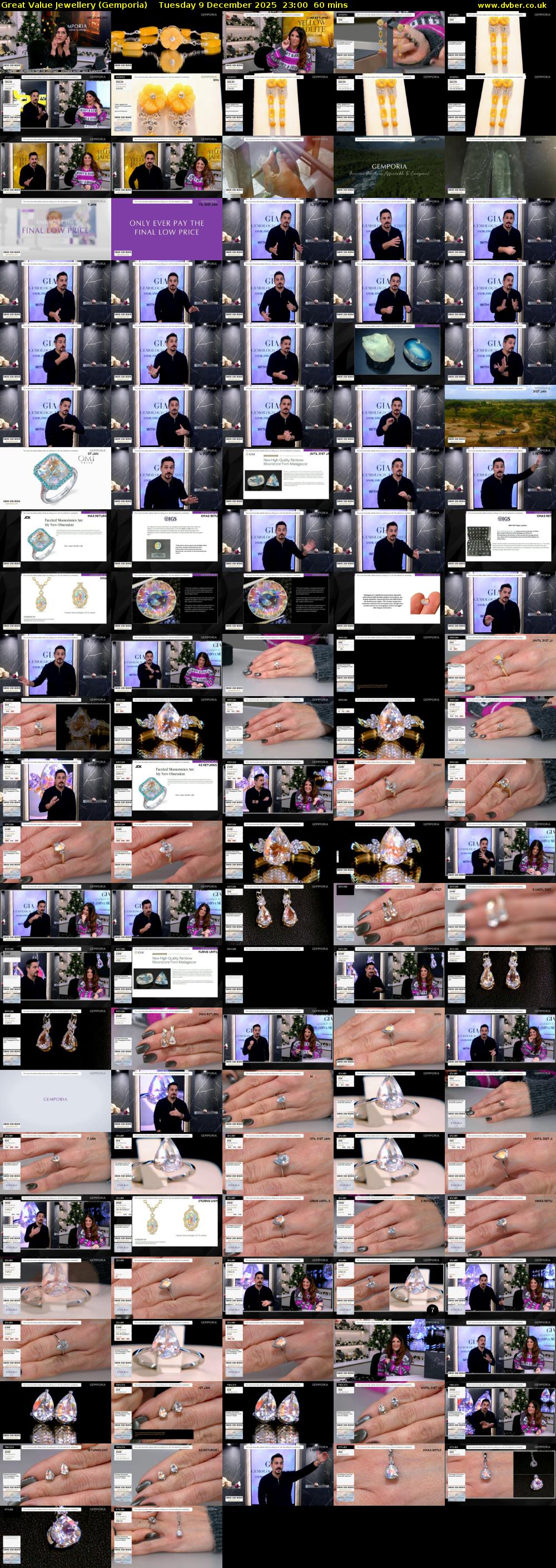 Great Value Jewellery (Gemporia) Tuesday 9 December 2025 23:00 - 00:00