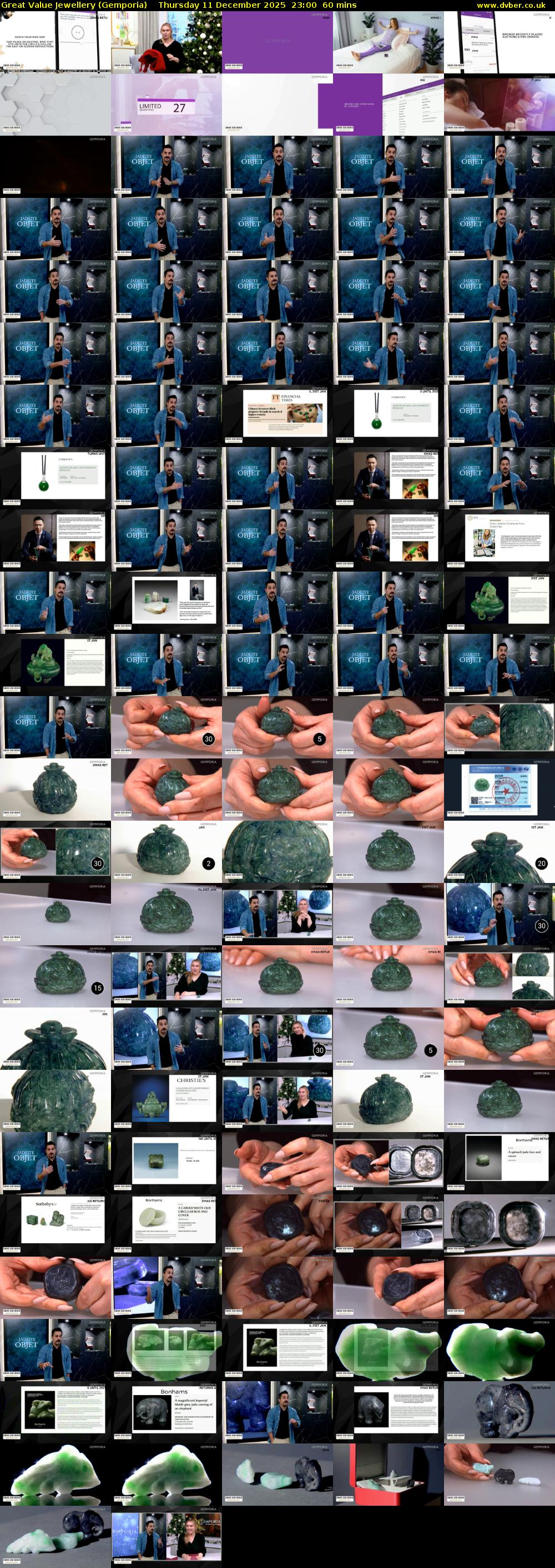 Great Value Jewellery (Gemporia) Thursday 11 December 2025 23:00 - 00:00