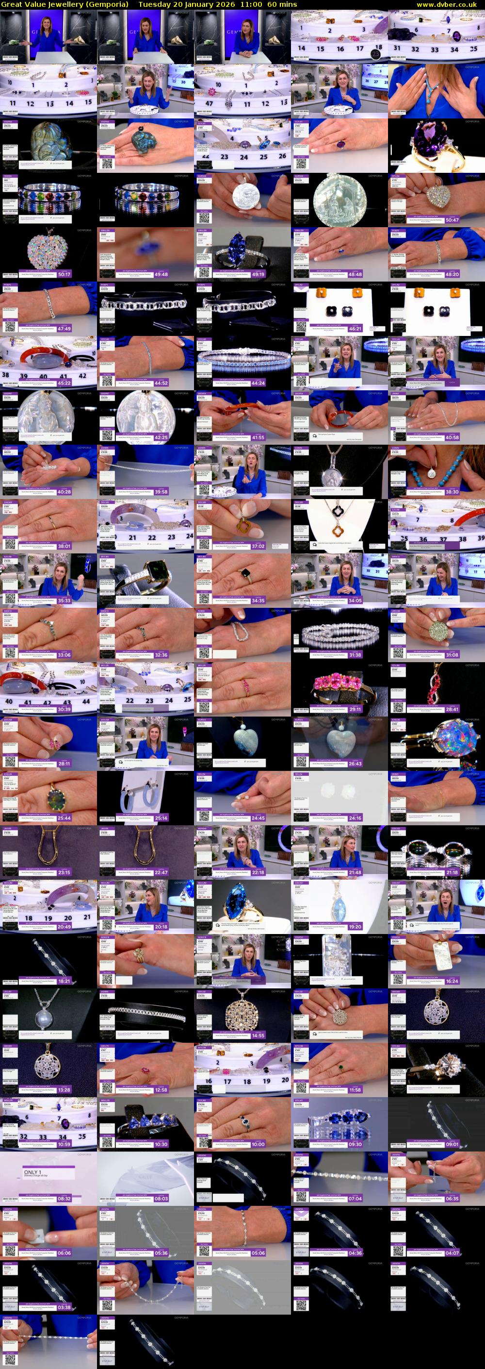 Great Value Jewellery (Gemporia) Tuesday 20 January 2026 11:00 - 12:00