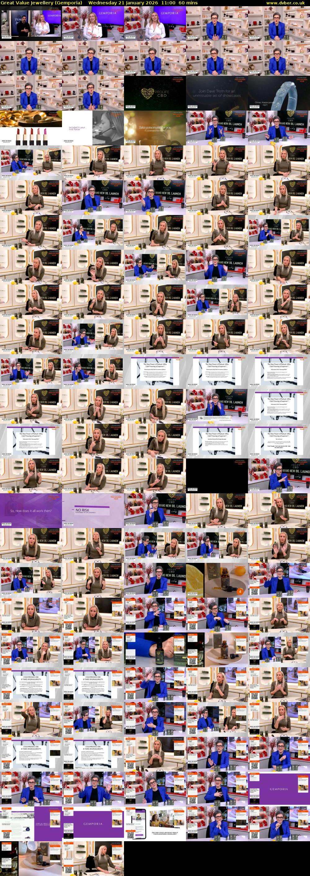 Great Value Jewellery (Gemporia) Wednesday 21 January 2026 11:00 - 12:00