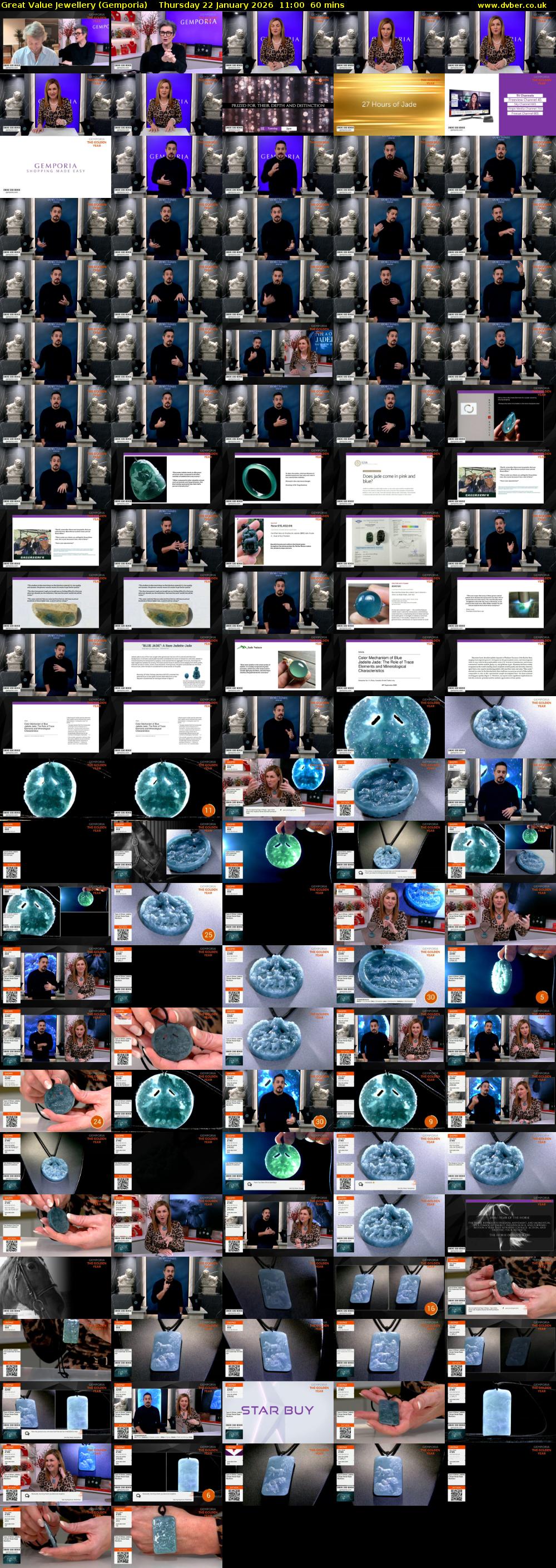 Great Value Jewellery (Gemporia) Thursday 22 January 2026 11:00 - 12:00