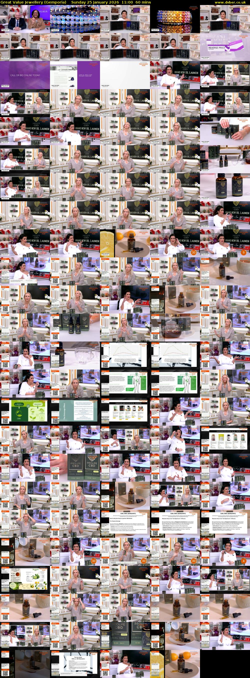 Great Value Jewellery (Gemporia) Sunday 25 January 2026 11:00 - 12:00