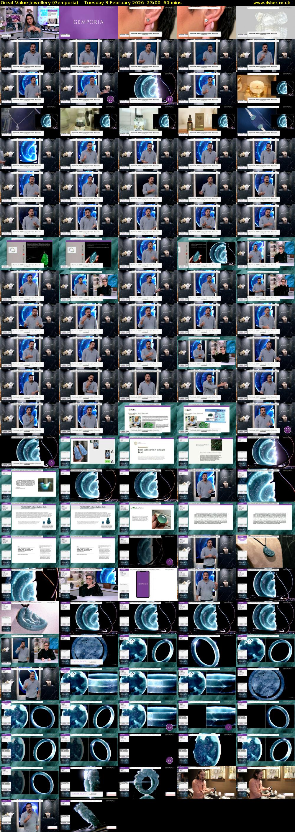 Great Value Jewellery (Gemporia) Tuesday 3 February 2026 23:00 - 00:00