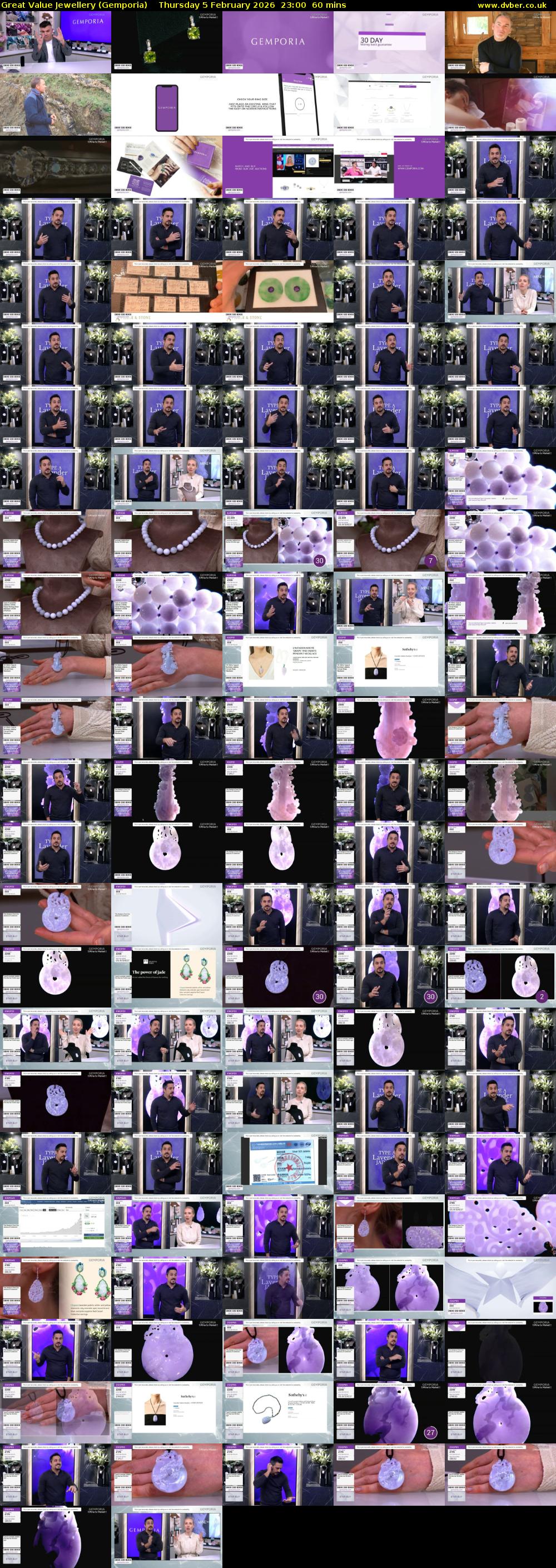 Great Value Jewellery (Gemporia) Thursday 5 February 2026 23:00 - 00:00