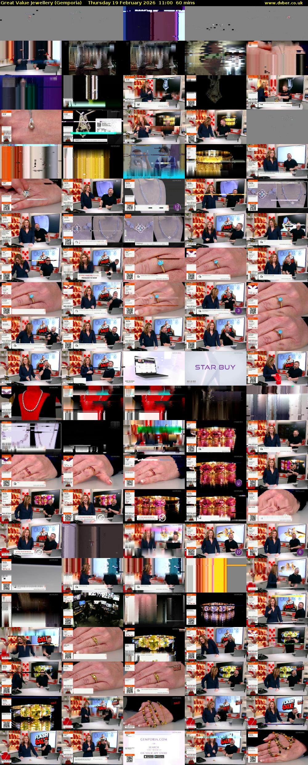 Great Value Jewellery (Gemporia) Thursday 19 February 2026 11:00 - 12:00