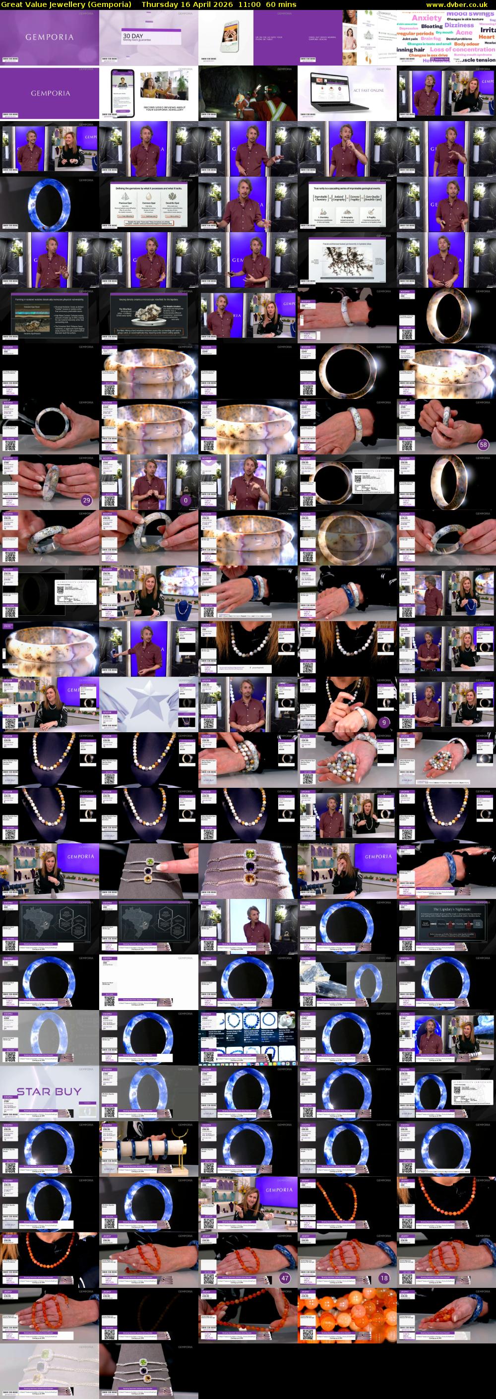 Great Value Jewellery (Gemporia) Thursday 16 April 2026 11:00 - 12:00