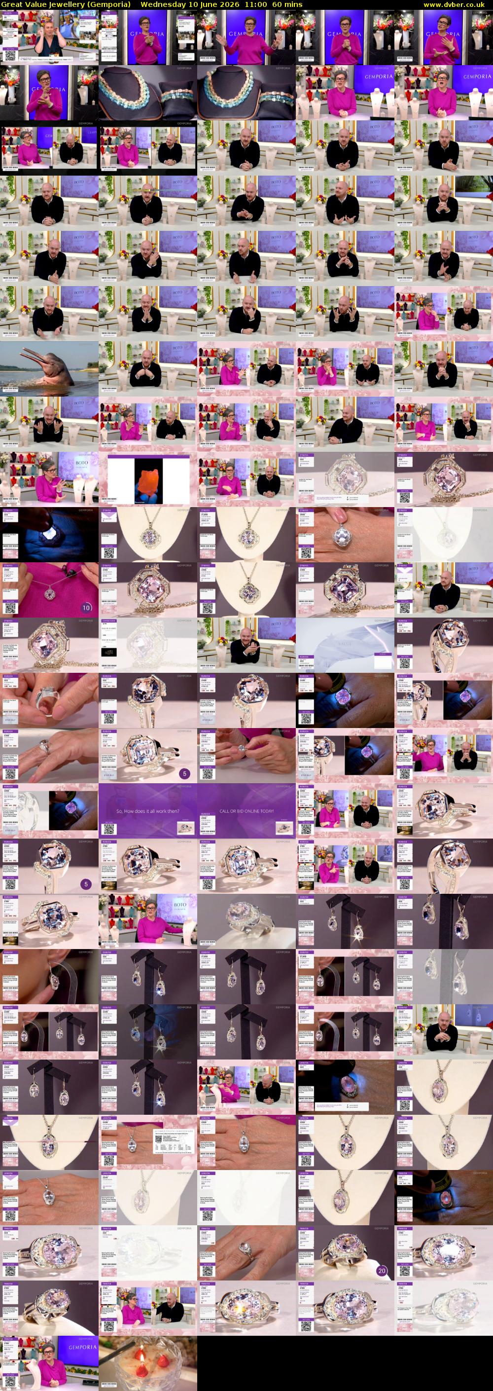 Great Value Jewellery (Gemporia) Wednesday 10 June 2026 11:00 - 12:00
