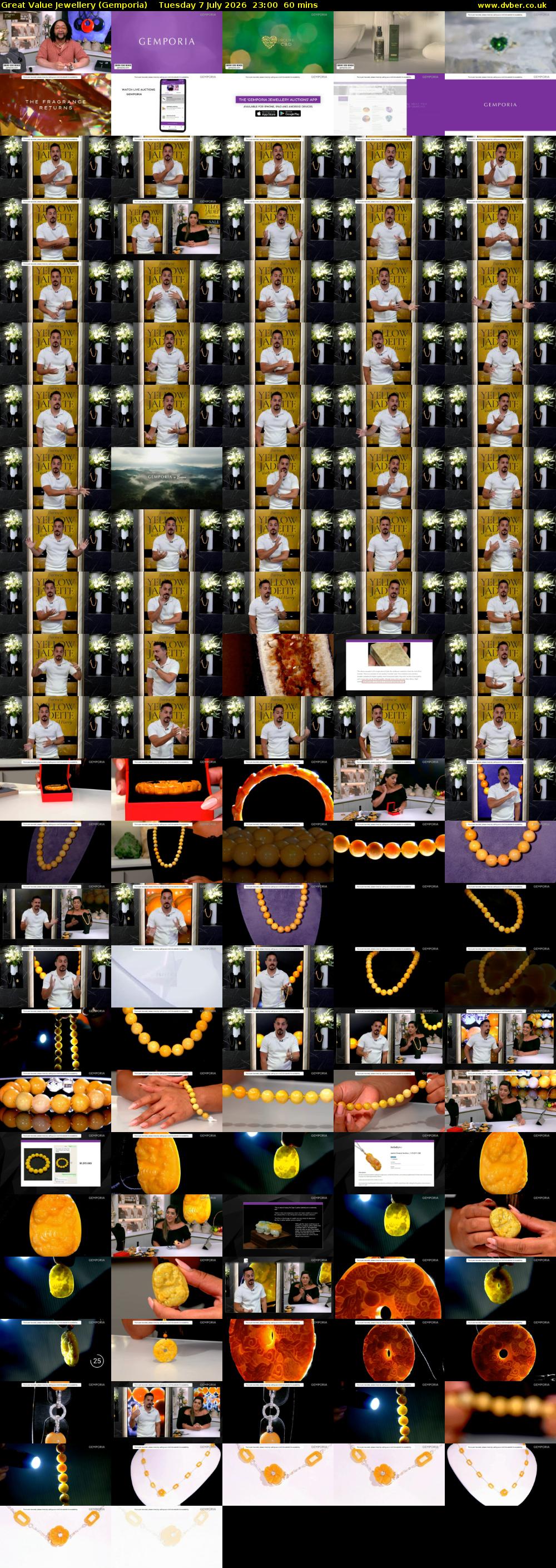 Great Value Jewellery (Gemporia) Tuesday 7 July 2026 23:00 - 00:00