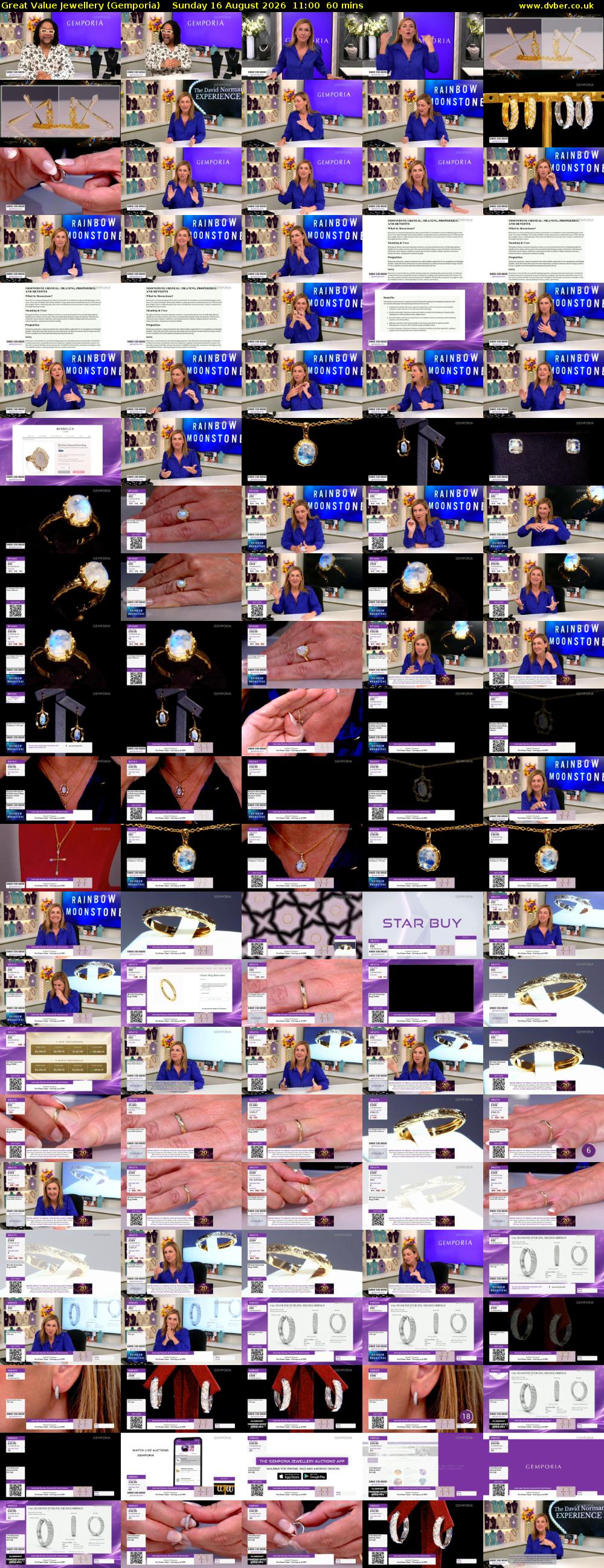 Great Value Jewellery (Gemporia) Sunday 16 August 2026 11:00 - 12:00