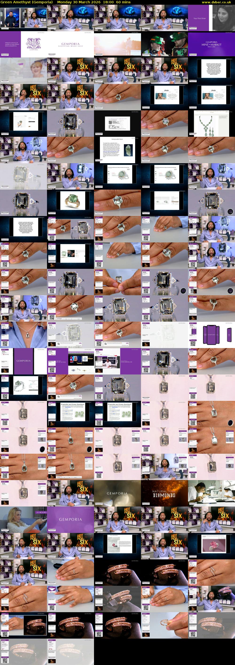 Green Amethyst (Gemporia) Monday 30 March 2026 18:00 - 19:00