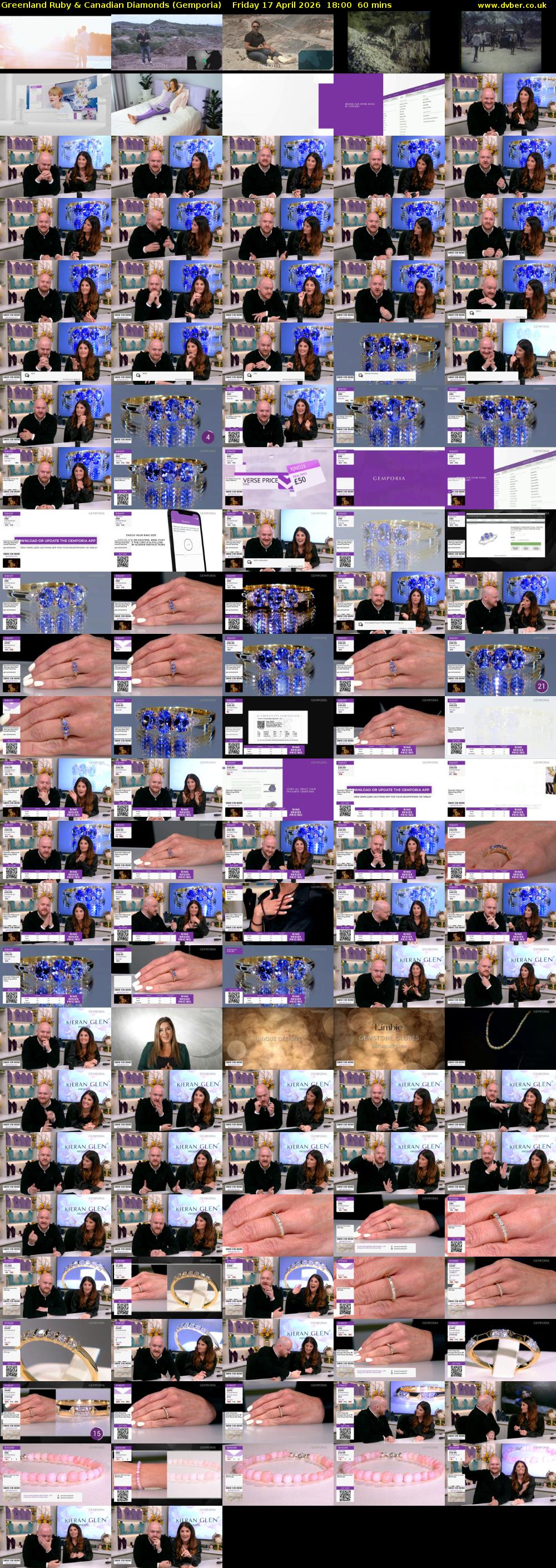 Greenland Ruby & Canadian Diamonds (Gemporia) Friday 17 April 2026 18:00 - 19:00