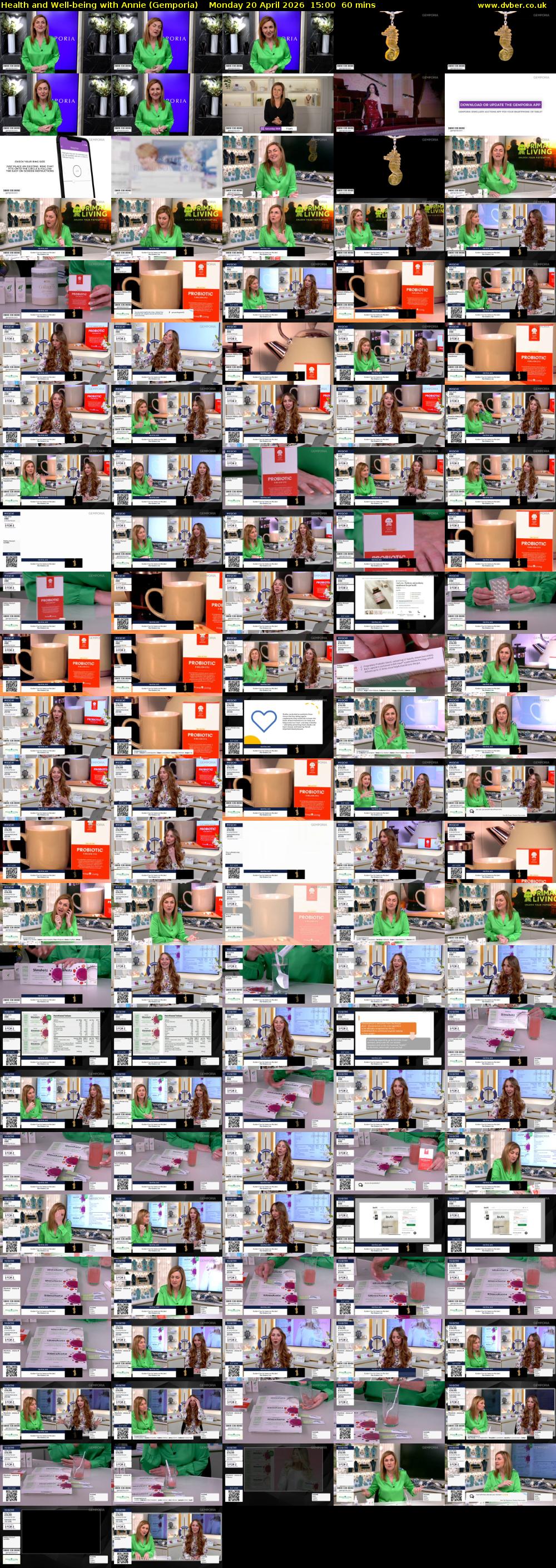 Health and Well-being with Annie (Gemporia) Monday 20 April 2026 15:00 - 16:00