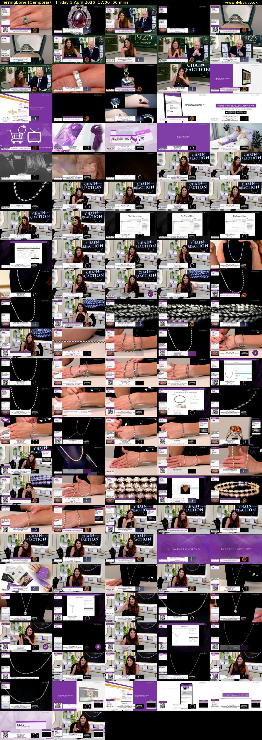 Herringbone (Gemporia) Friday 3 April 2026 17:00 - 18:00