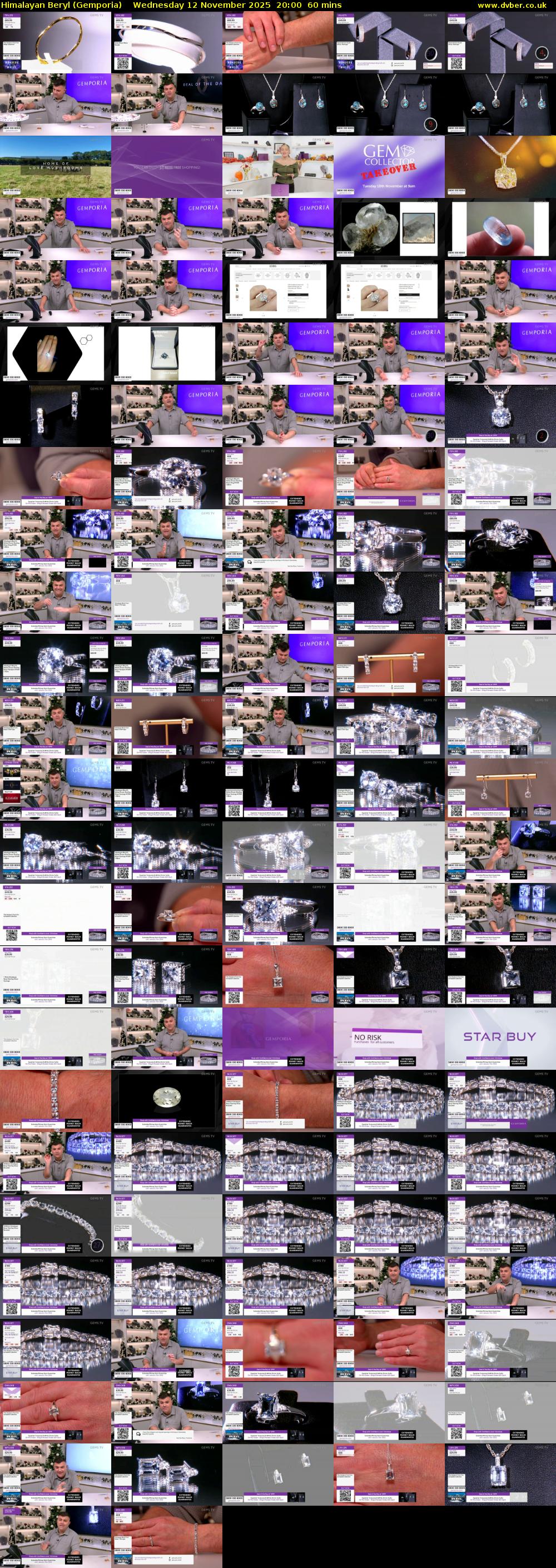 Himalayan Beryl (Gemporia) Wednesday 12 November 2025 20:00 - 21:00