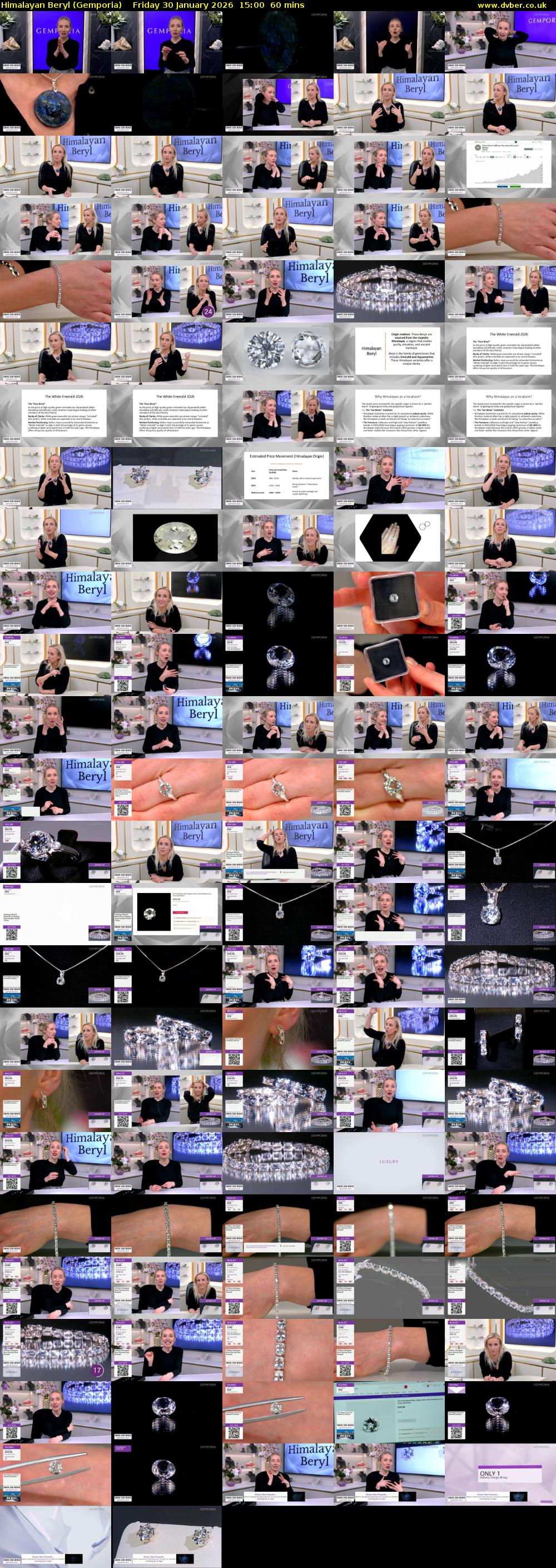 Himalayan Beryl (Gemporia) Friday 30 January 2026 15:00 - 16:00