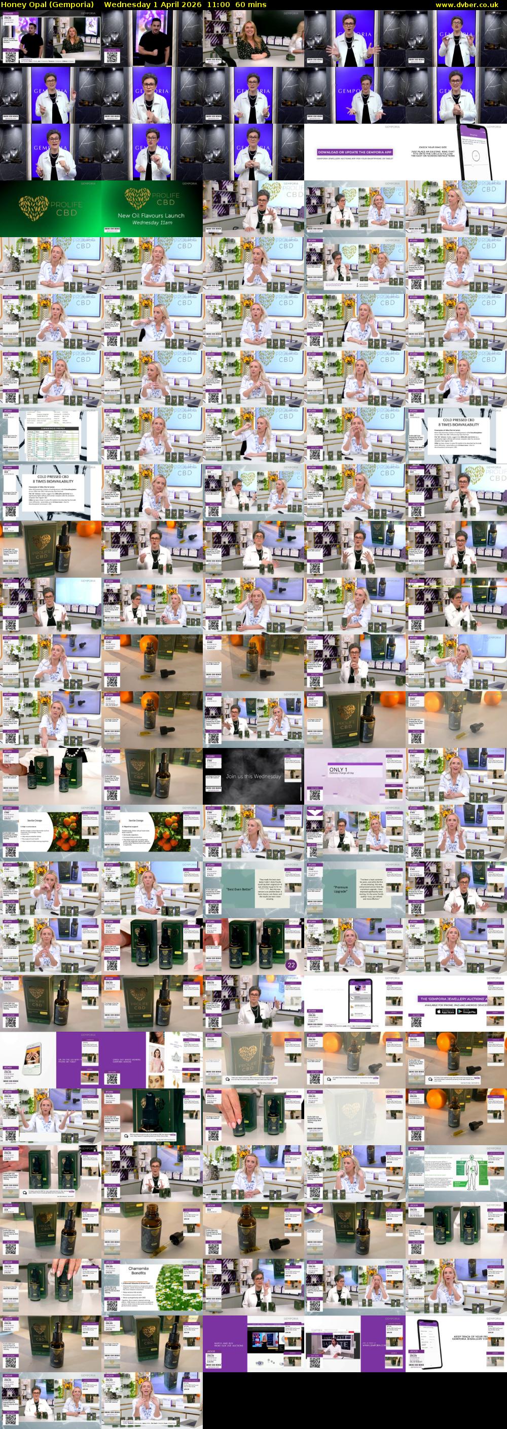 Honey Opal (Gemporia) Wednesday 1 April 2026 11:00 - 12:00