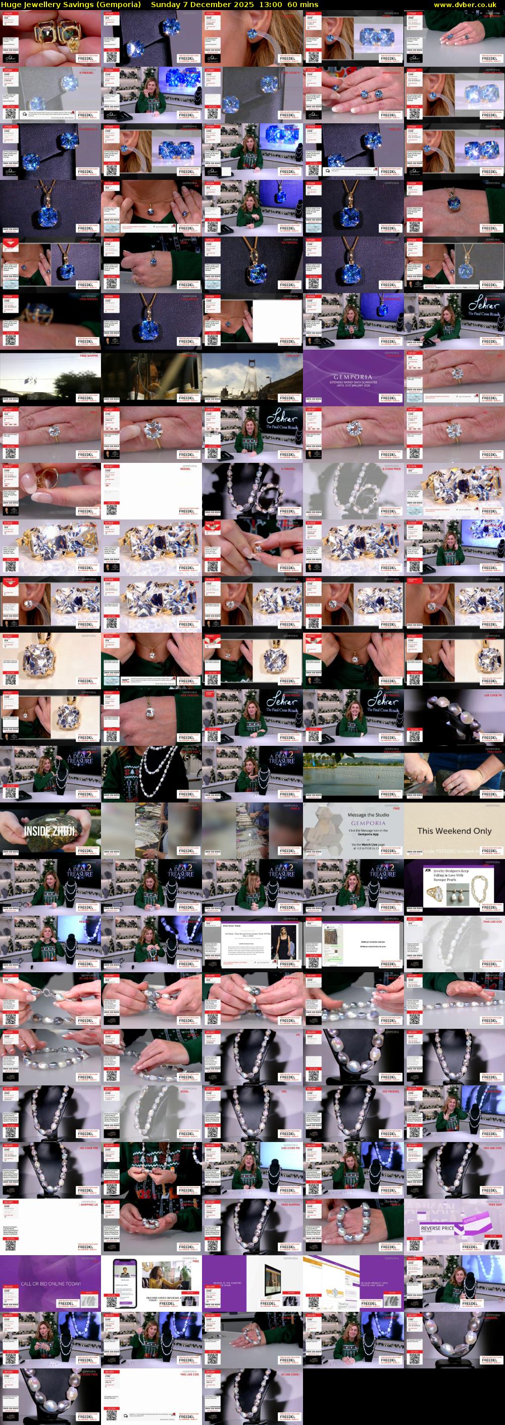 Huge Jewellery Savings (Gemporia) Sunday 7 December 2025 13:00 - 14:00