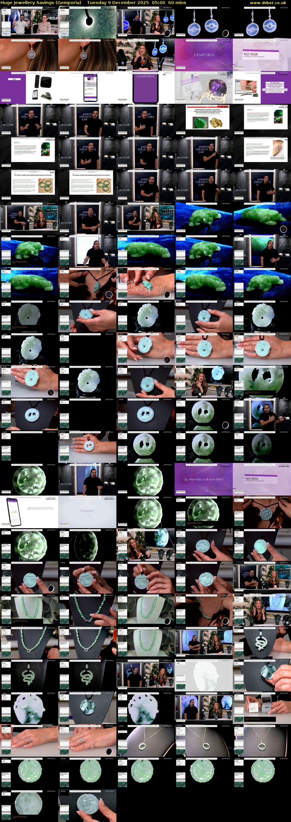 Huge Jewellery Savings (Gemporia) Tuesday 9 December 2025 05:00 - 06:00