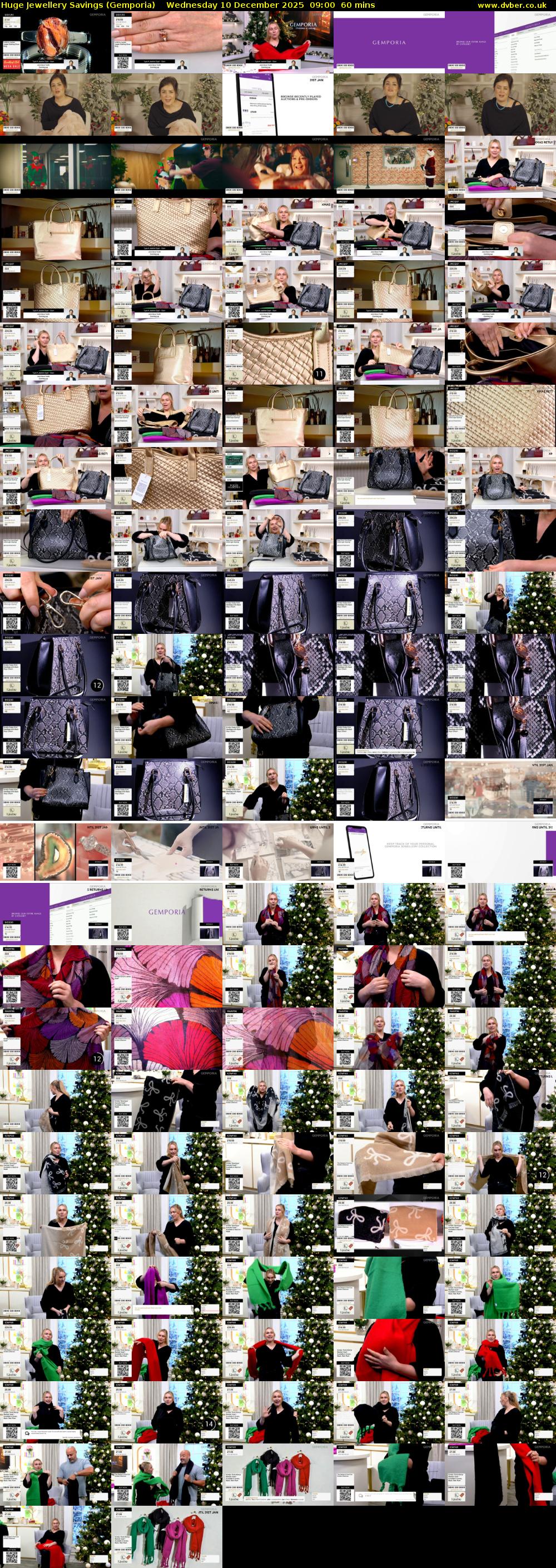 Huge Jewellery Savings (Gemporia) Wednesday 10 December 2025 09:00 - 10:00