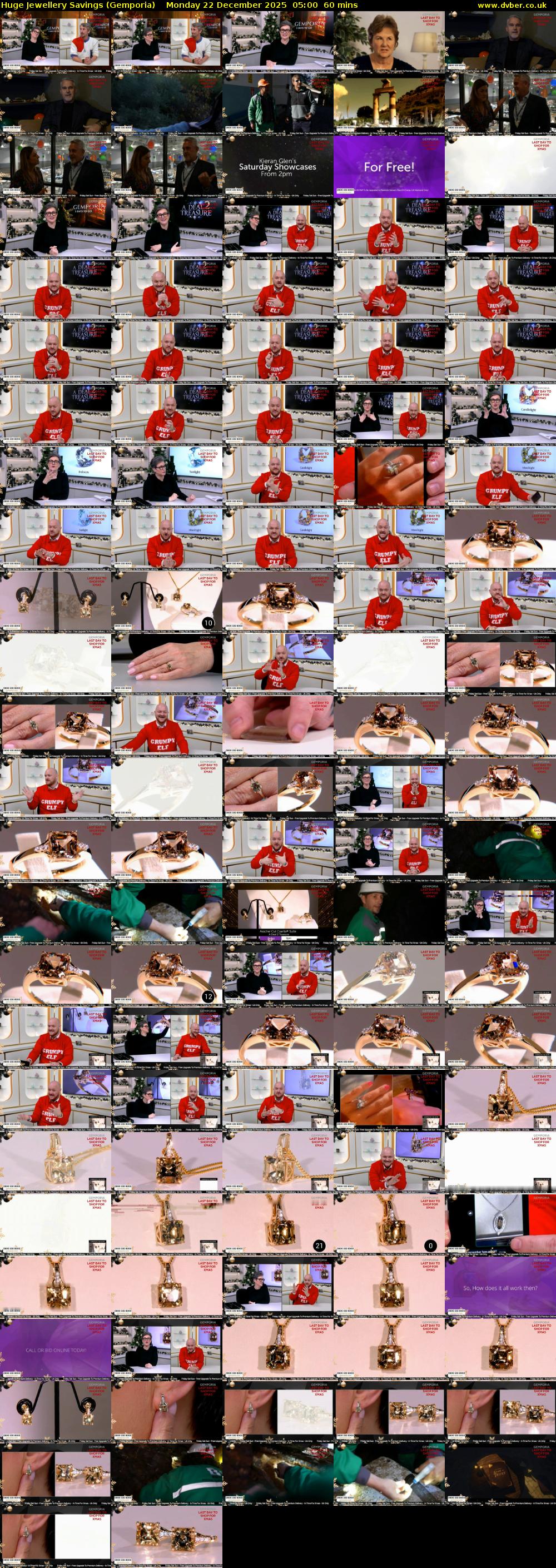 Huge Jewellery Savings (Gemporia) Monday 22 December 2025 05:00 - 06:00